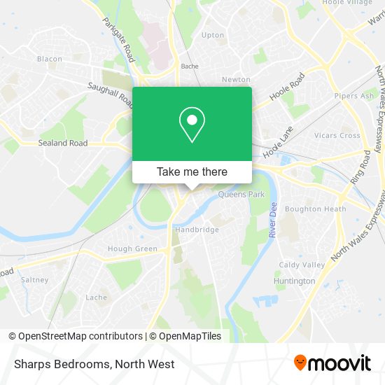 Sharps Bedrooms map