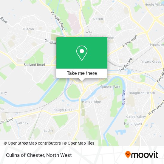 Culina of Chester map