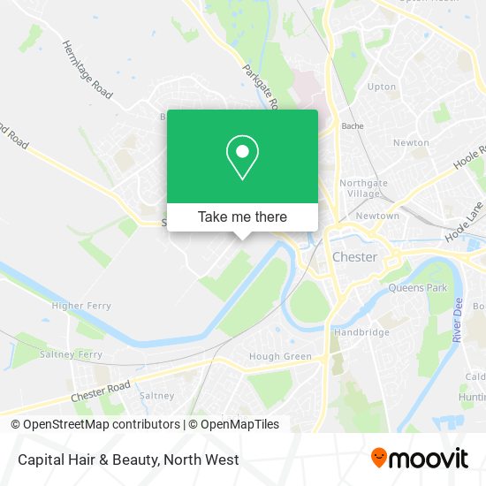 Capital Hair & Beauty map