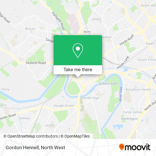 Gordon Hennell map
