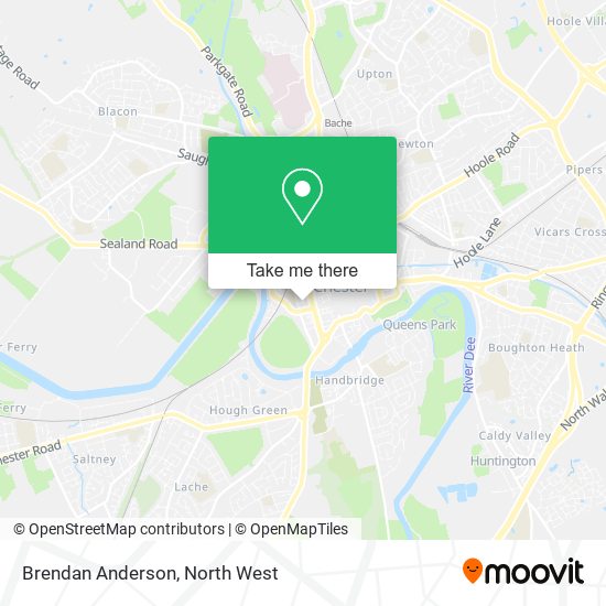 Brendan Anderson map
