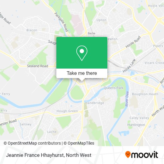 Jeannie France Hhayhurst map
