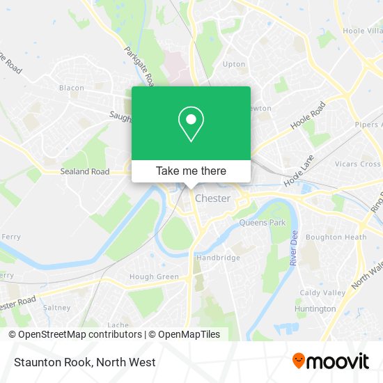 Staunton Rook map