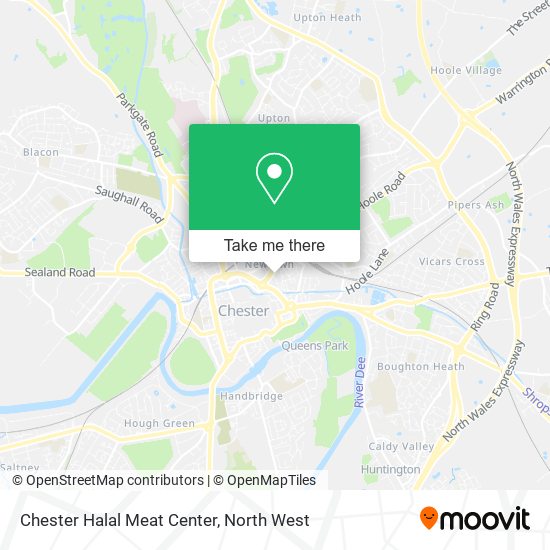 Chester Halal Meat Center map
