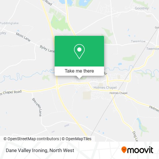 Dane Valley Ironing map