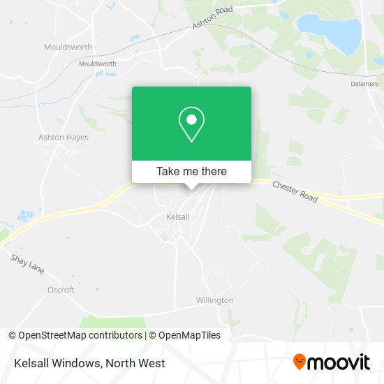Kelsall Windows map