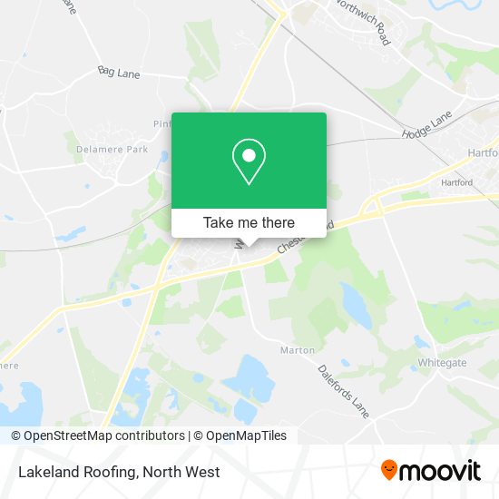 Lakeland Roofing map