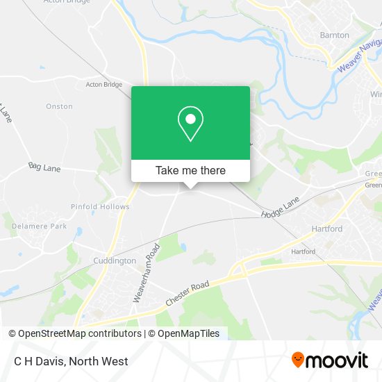 C H Davis map