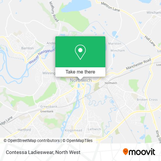 Contessa Ladieswear map