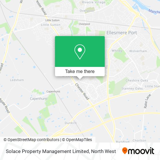 Solace Property Management Limited map