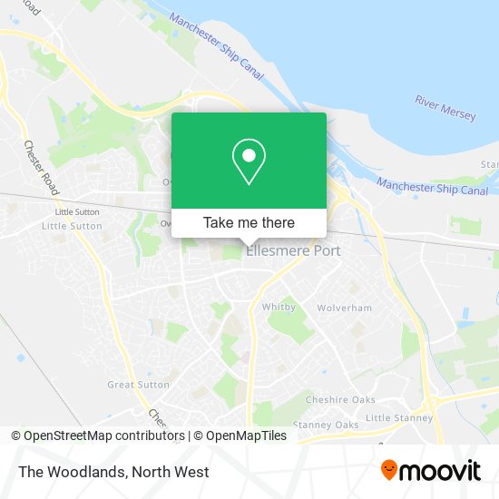 The Woodlands map