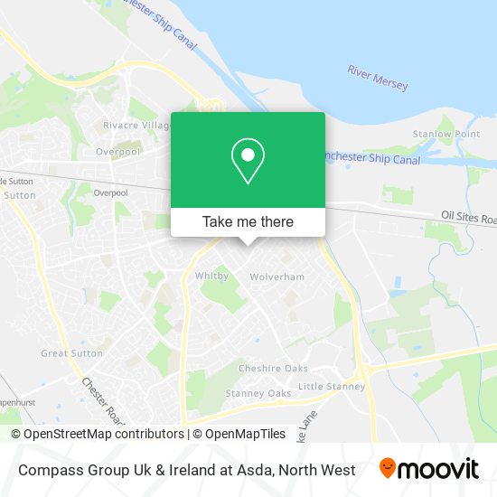 Compass Group Uk & Ireland at Asda map