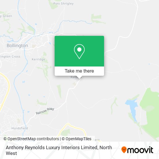Anthony Reynolds Luxury Interiors Limited map