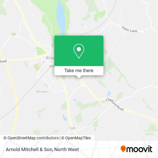 Arnold Mitchell & Son map