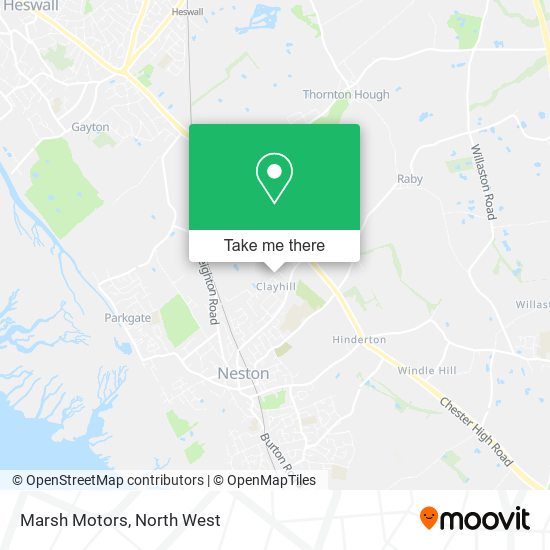 Marsh Motors map