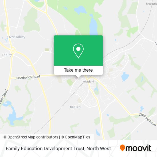Family Education Development Trust map