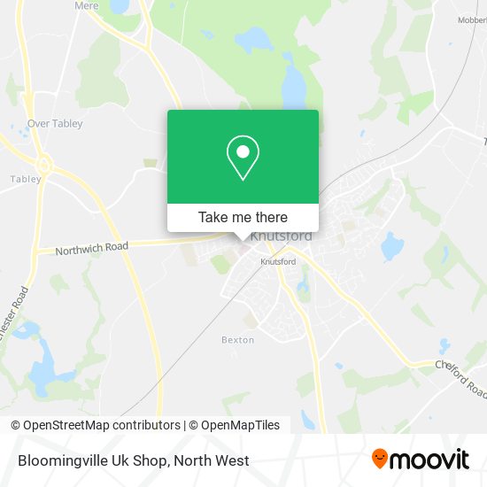 Bloomingville Uk Shop map