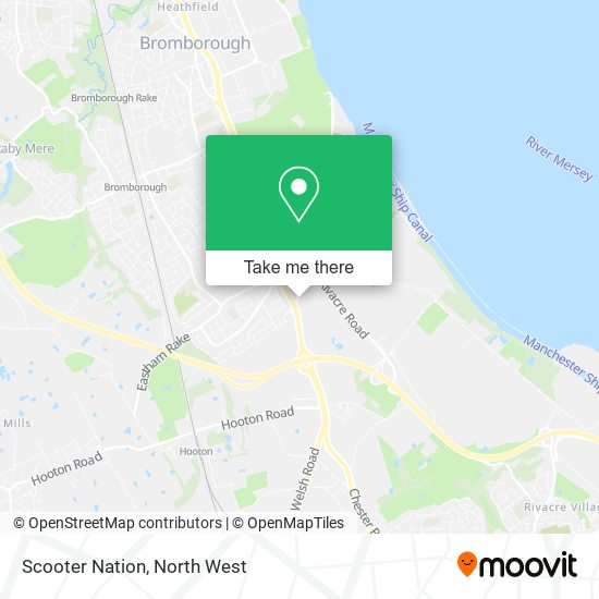 Scooter Nation map