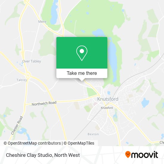 Cheshire Clay Studio map