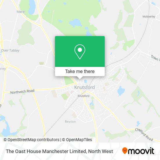 The Oast House Manchester Limited map