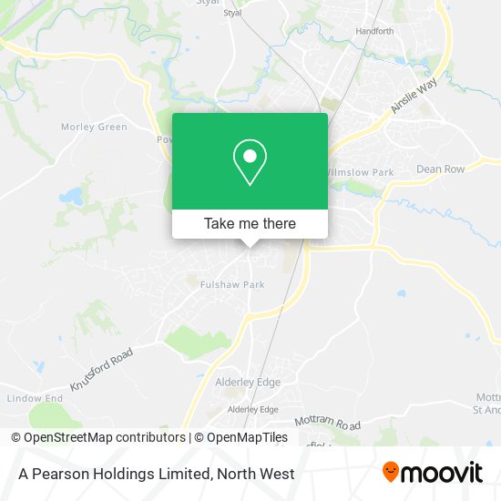 A Pearson Holdings Limited map