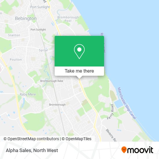Alpha Sales map