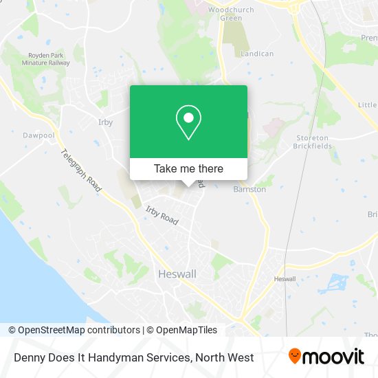 Denny Does It Handyman Services map