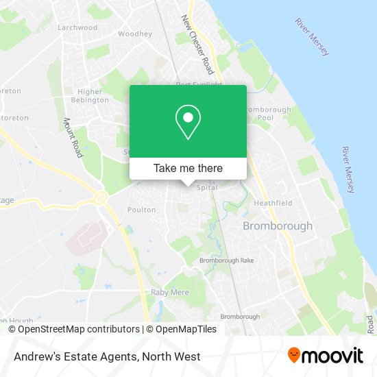 Andrew's Estate Agents map