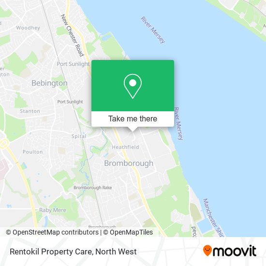 Rentokil Property Care map