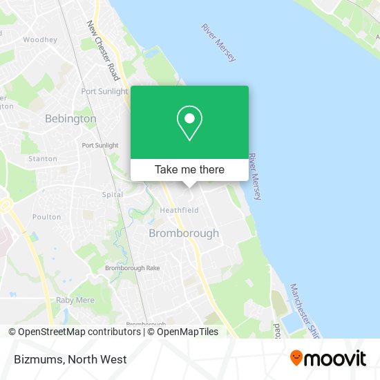 Bizmums map