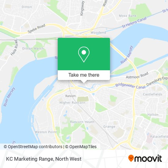 KC Marketing Range map