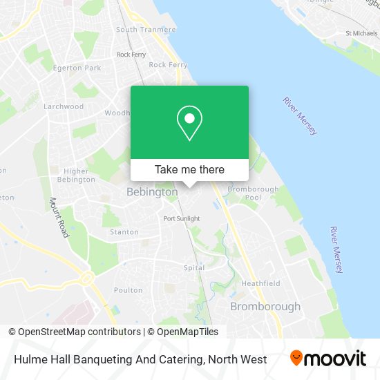 Hulme Hall Banqueting And Catering map