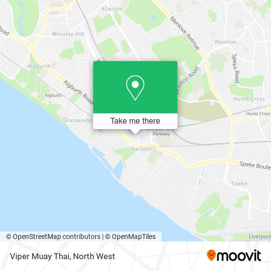 Viper Muay Thai map