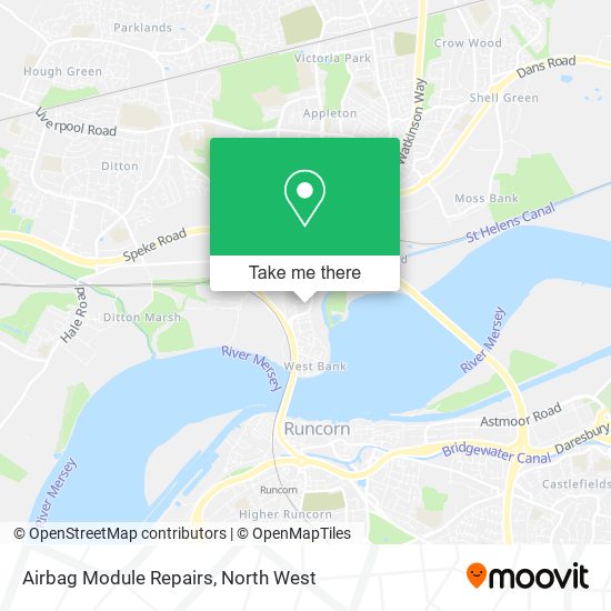 Airbag Module Repairs map