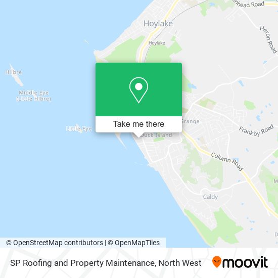 SP Roofing and Property Maintenance map