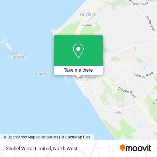 Shuhel Wirral Limited map