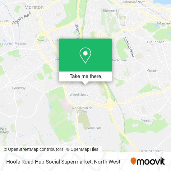 Hoole Road Hub Social Supermarket map