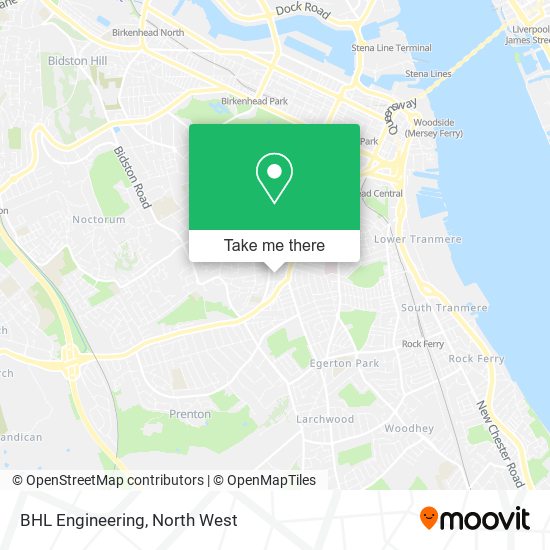 BHL Engineering map