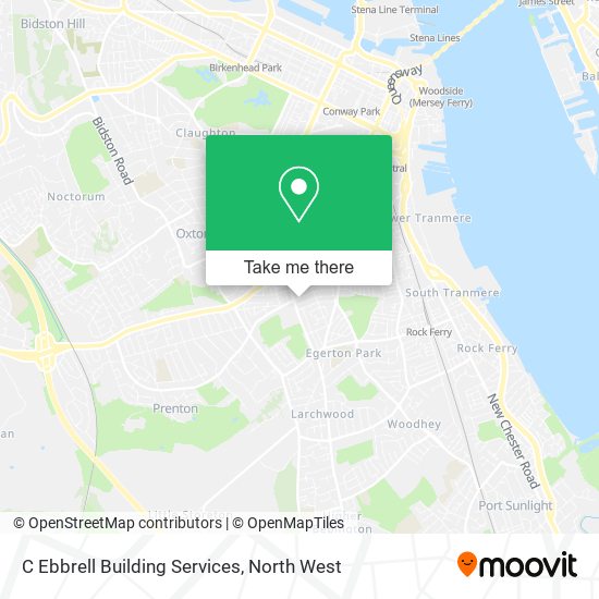 C Ebbrell Building Services map