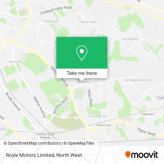 Royle Motors Limited map