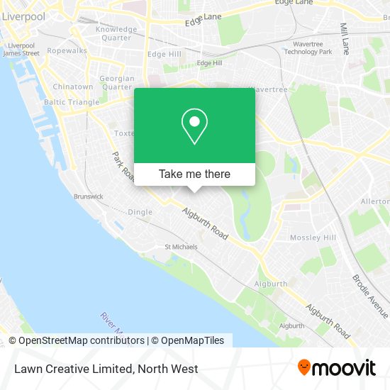 Lawn Creative Limited map