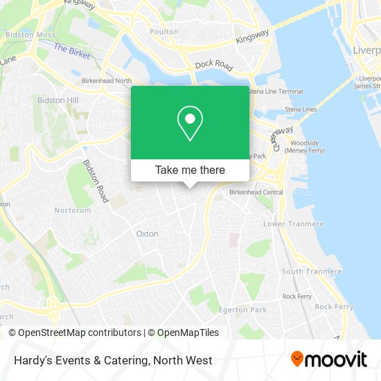 Hardy's Events & Catering map