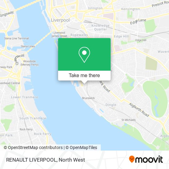 RENAULT LIVERPOOL map