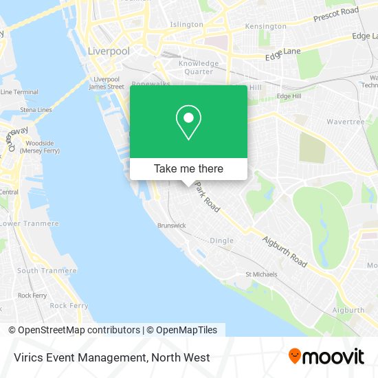 Virics Event Management map