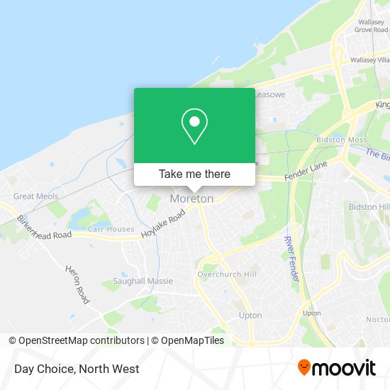 Day Choice map