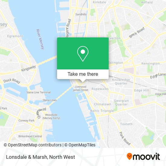 Lonsdale & Marsh map