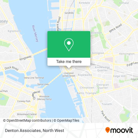 Denton Associates map