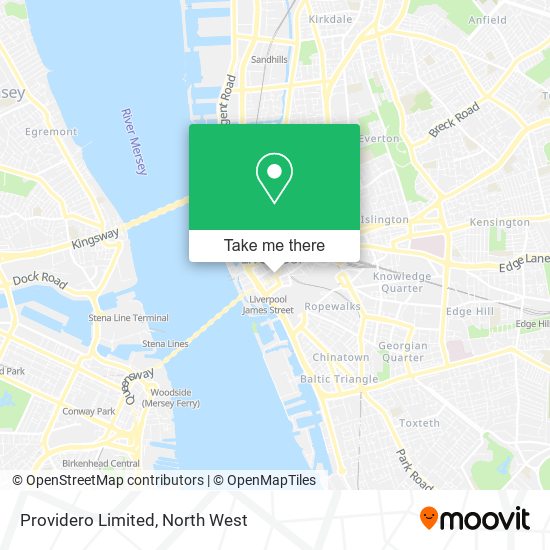 Providero Limited map