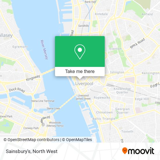Sainsbury's map