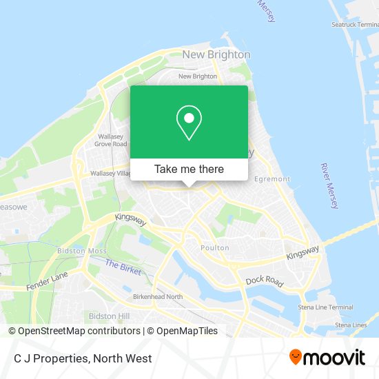 C J Properties map
